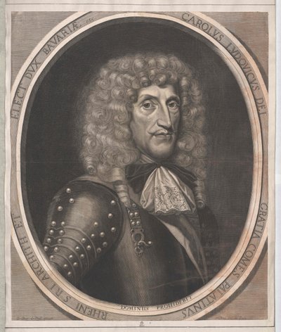 Falcký kurfiřt Karel I. Ludvík od Artist Unknown