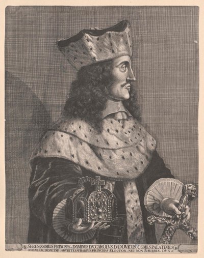 Falcký kurfiřt Karel I. Ludvík od Artist Unknown