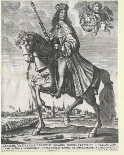 Braniborský kurfiřt (1620-1688) Fridrich Vilém od Artist Unknown