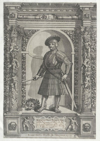 Braniborský kurfiřt Albrecht Achilles od Artist Unknown
