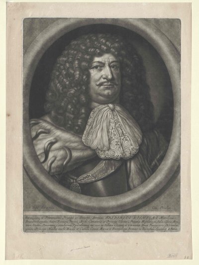 Braniborský kurfiřt Friedrich Wilhelm od Artist Unknown