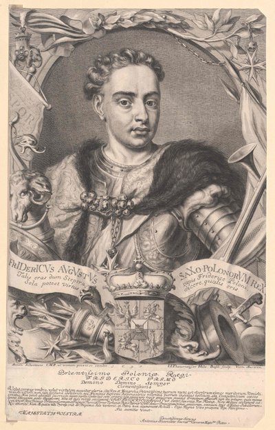 Saský kurfiřt Fridrich August I. od Artist Unknown