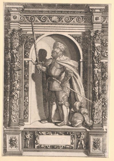 Saský kurfiřt Johann Fridrich I. od Artist Unknown
