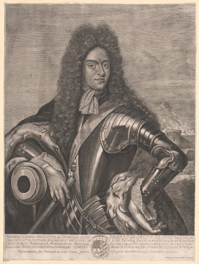 Saský kurfiřt Johann George IV. od Artist Unknown