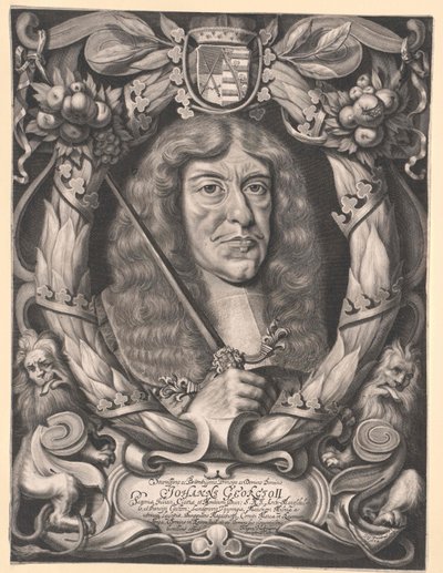 Saský kurfiřt Jan Jiří II. od Artist Unknown