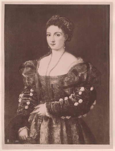 Eleonora Gonzaga od Artist Unknown