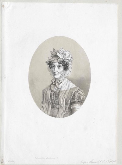 Elisabeth Barbara baronka von Testa od Artist Unknown
