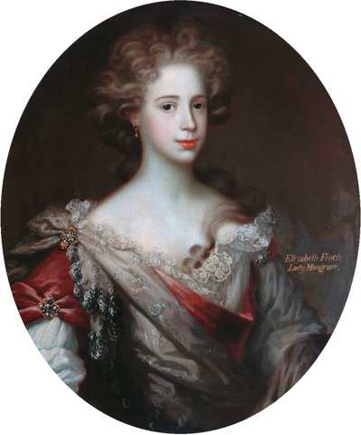 Elizabeth Finch, Lady Musgrave (olej na plátně) od Artist Unknown