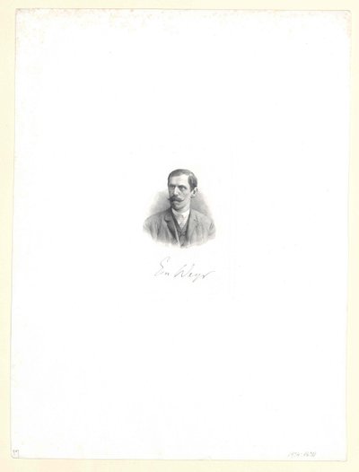 Emil Weyr (tisk) od Artist Unknown