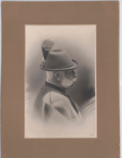 Rakouský císař František Josef I. od Artist Unknown