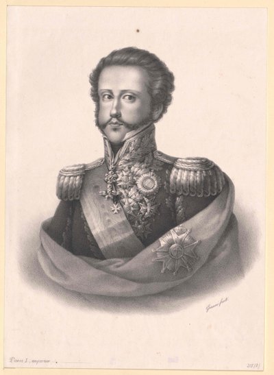 Brazilský císař Petr I. od Artist Unknown