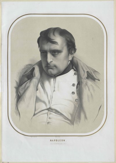 Francouzský císař Napoleon I. Bonaparte od Artist Unknown