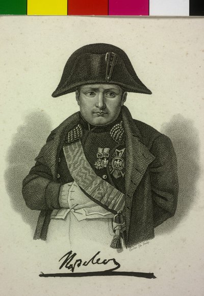 Francouzský císař Napoleon I. Bonaparte od Artist Unknown