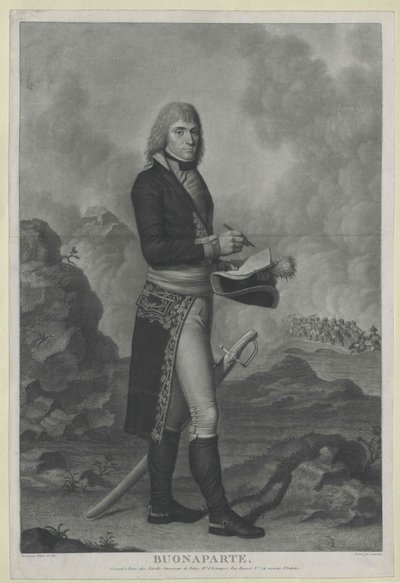 Francouzský císař Napoleon I. Bonaparte od Artist Unknown