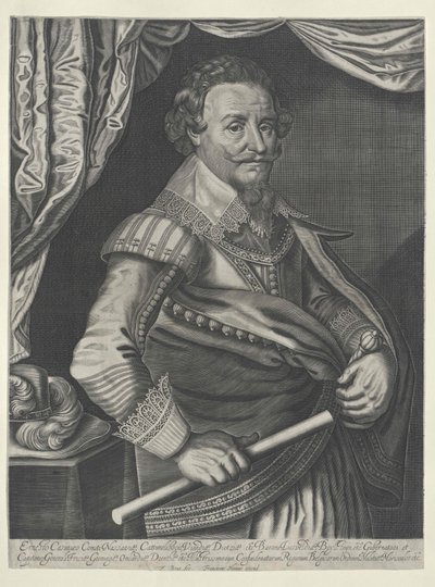Ernst Casimir hrabě von Nassau-Dietz od Artist Unknown