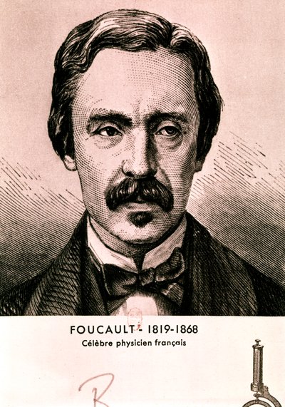 FOUCAULT Jean Bernard Leon: Leonard Bernard (lept) od Artist Unknown