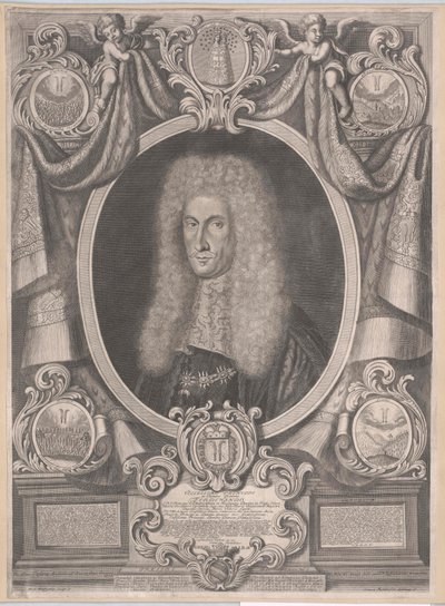 Ferdinand Joseph 3. hrabě z Dietrichsteina z Nikolsburgu (tisk) od Artist Unknown