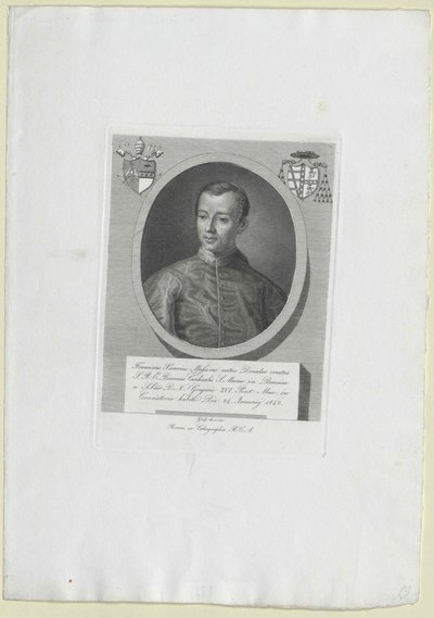 Francis Xavier Prince Maximus (tisk) od Artist Unknown