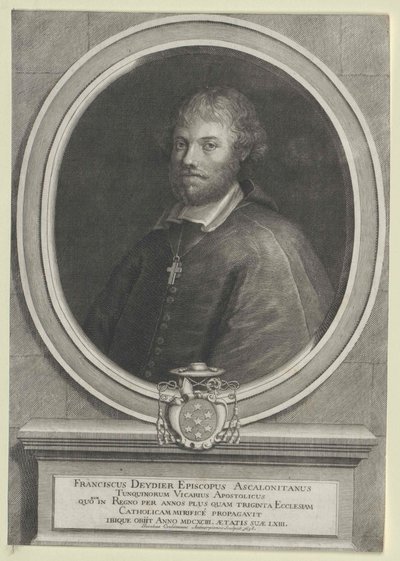 Francois Deidier (tisk) od Artist Unknown