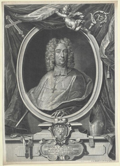 Franz Anton hrabě Harrach od Artist Unknown