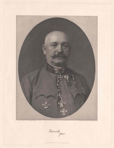 Franz Kanik (tisk) od Artist Unknown