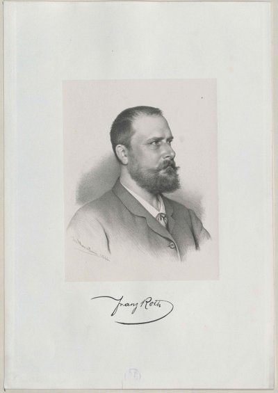 Franz Roth (tisk) od Artist Unknown