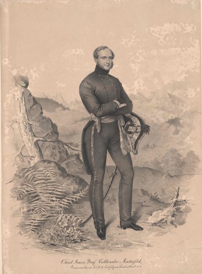 Franz hrabě Colloredo-Mannsfeld od Artist Unknown
