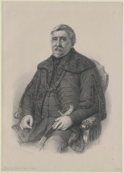 Franz hrabě Teleki od Artist Unknown