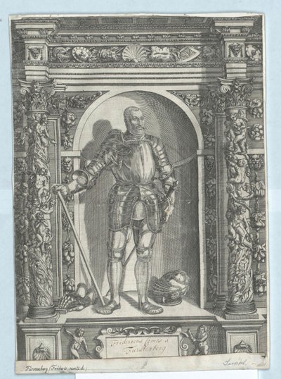 Fridrich II. hrabě von Fuerstenberg na Fuerstenberg od Artist Unknown