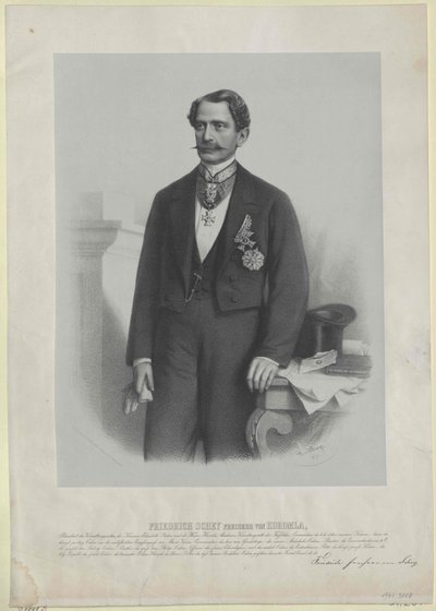 Frederick baron Schey-Koromla od Artist Unknown