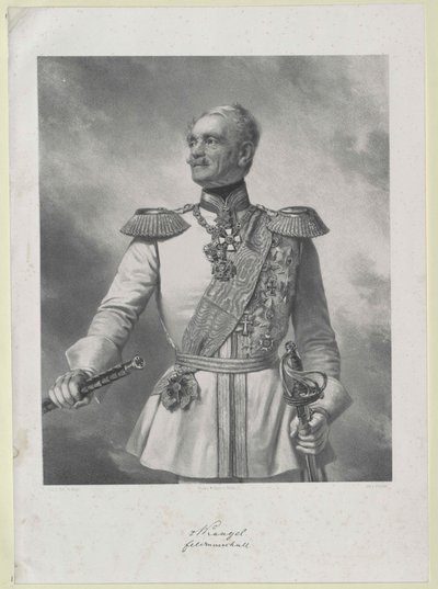 Frederick hrabě Wrangel od Artist Unknown
