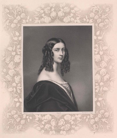 Friederike baronka von Gumppenberg (tisk) od Artist Unknown