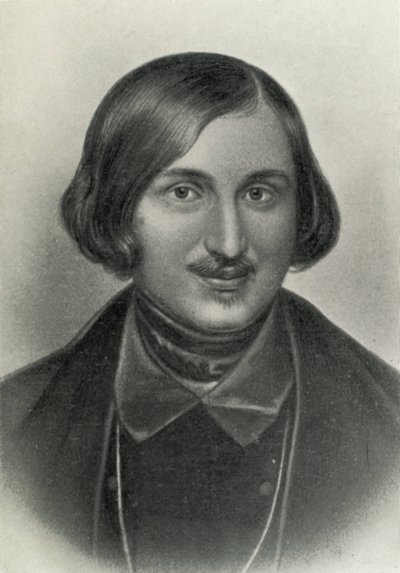 GOGOL, Nikolaj Vasiljevič (1809-1852). Ruský spisovatel a dramatik. Rytina. od Artist Unknown