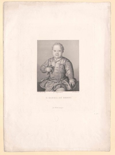 Garcias de" Medici od Artist Unknown