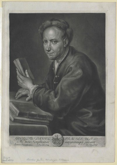 Georg Daniel Praebes od Artist Unknown