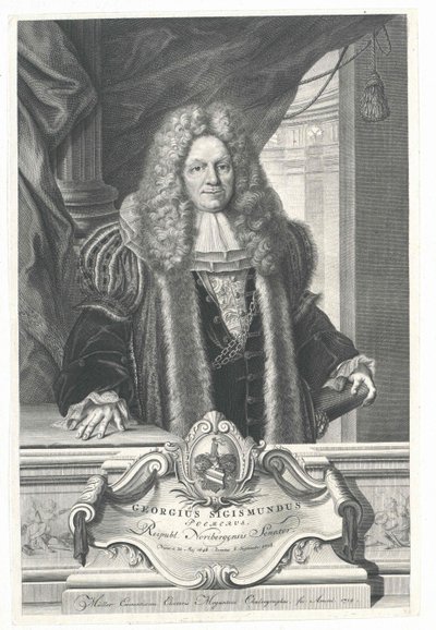 Georg Sigismund Poemer od Artist Unknown