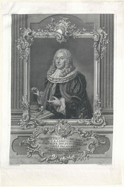 George Christoph Erlabeck od Artist Unknown
