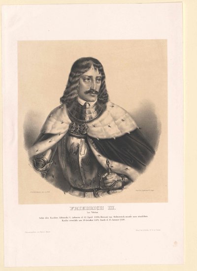 Německý král Fridrich Falcký od Artist Unknown
