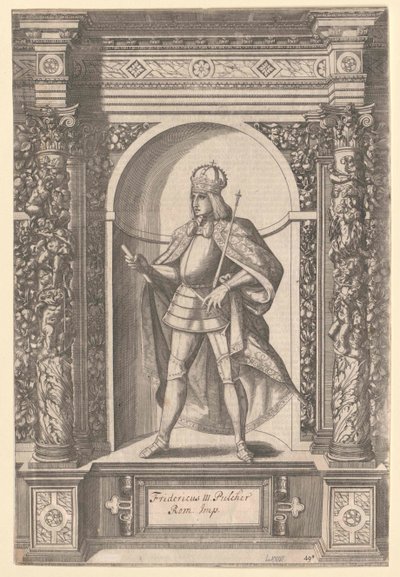 Německý král Fridrich Falcký od Artist Unknown