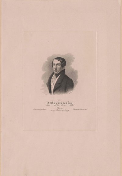 Giacomo Meyerbeer (tisk) od Artist Unknown