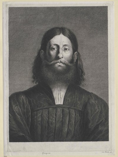 Giorgione (tisk) od Artist Unknown