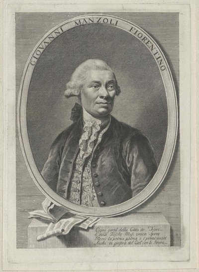 Giovanni Manzuoli (tisk) od Artist Unknown
