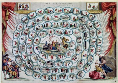 Husí hra "Národní a poučná hra aneb příkladné a zábavné lekce Jindřicha IV. a otce Gerarda" (tisk) od Artist Unknown