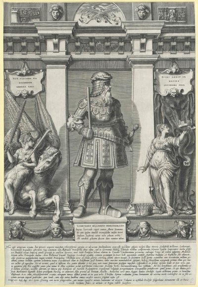 Gottfried z bujónu, od Artist Unknown