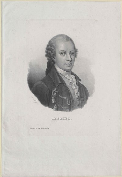 Gotthold Ephraim Lessing od Artist Unknown