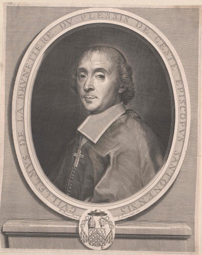 Guillaume de La Brunetiere you Plessis-Gest00000000 (tisk) od Artist Unknown