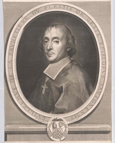 Guillaume de La Brunetiere you Plessis-Gest00000000 (tisk) od Artist Unknown