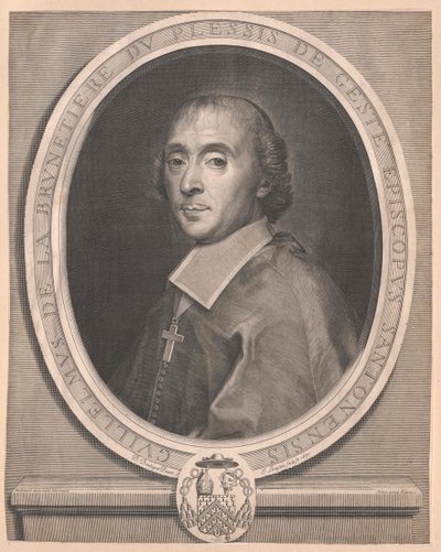 Guillaume de La Brunetiere you Plessis-Gest00000000 (tisk) od Artist Unknown