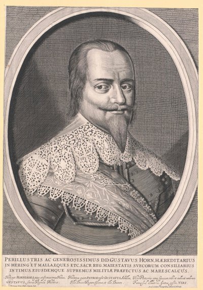 Gustaf hrabě Horn z Bjoerneborgu od Artist Unknown