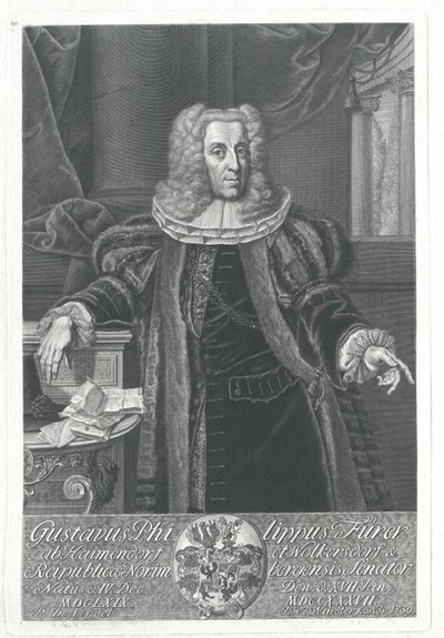 Gustav Philipp Fuerer von Haimendorf od Artist Unknown